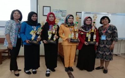SMK Negeri 2 Temanggung meraih Juara I di 7 Mata Lomba LKS Kabupaten